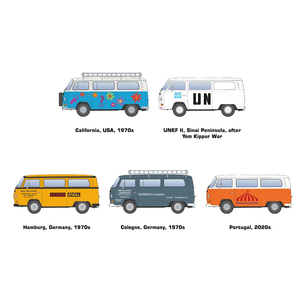 AK Interactive AK35022 T2 MODÈLE 1967 BUS 1/35 – image 7