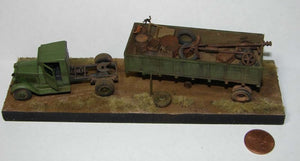 PST 72063 ZiS-10 Tractor with semi-trailer 1/72 – Bild 2