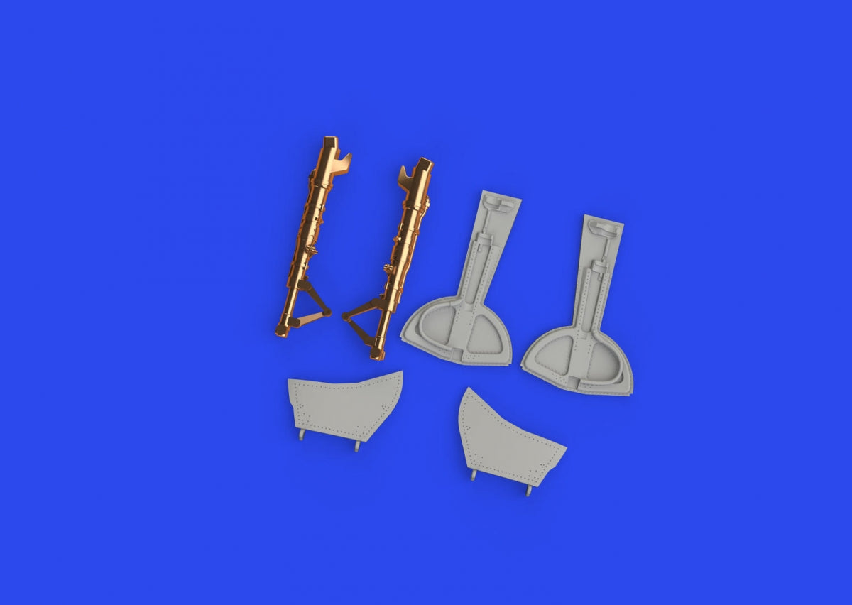 Eduard 648905 Bf 109K-4 undercarriage legs BRONZE Eduard 1/48 – imagen 4