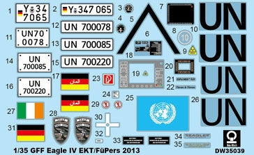 Das Werk DW35039 GFF Eagle IV EKT / FuPers 2013 1/35 – imagen 2