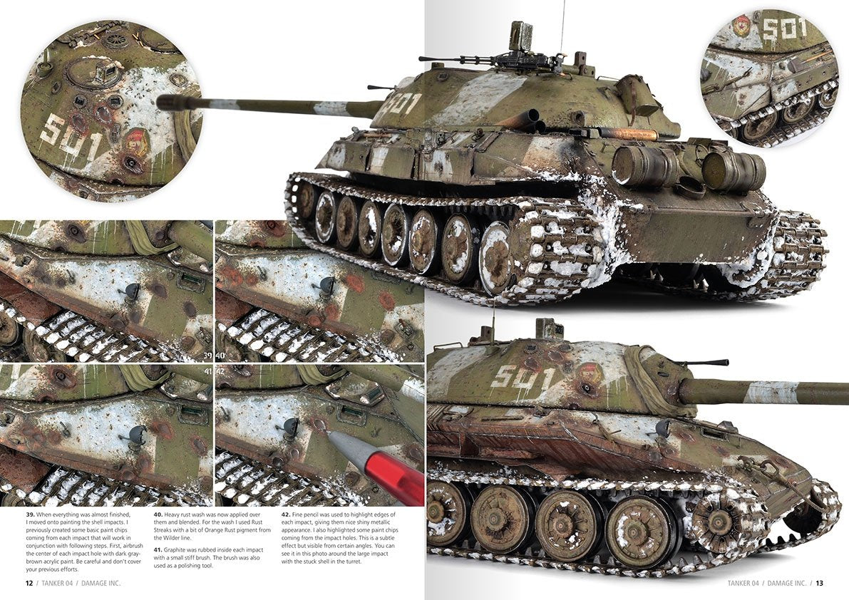 AK Interactive AK4820 TANKER 04: DAMAGE INC. (English) – zdjęcie 2