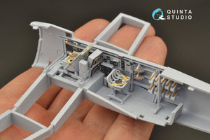Intérieur imprimé en 3D et coloré sur papier décalcomanie Quinta Studio QD48208 Ju 87B-1/B-2/R-2 (Airfix) 1/48 – image 4