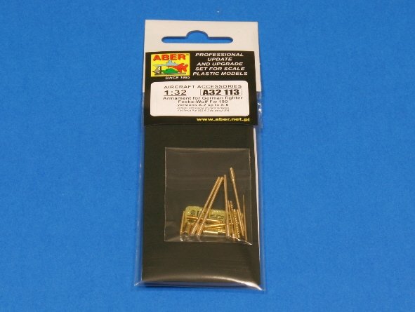 Aber A32113 Armement pour chasseur allemand Fw-190 A2-A6 (1/32) – image 3