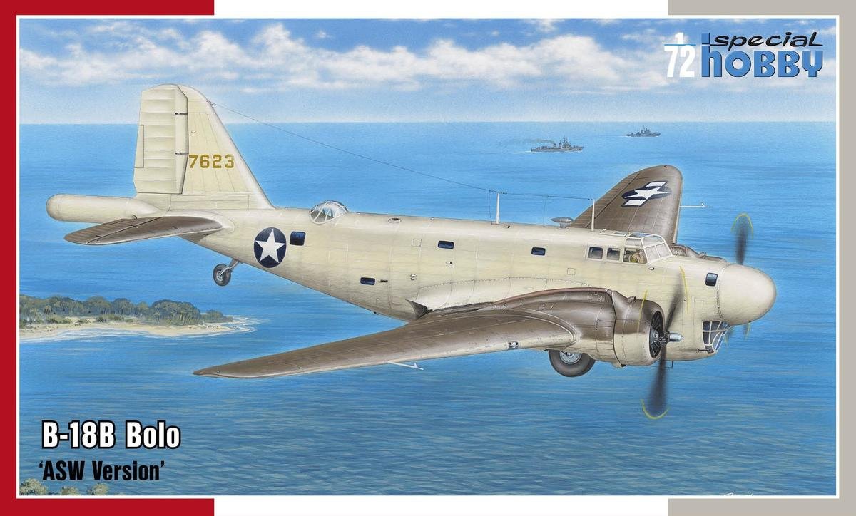 Special Hobby 72230 B-18B Bolo &amp;#39;ASW Version&amp;#39; 1/72