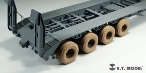E.T. Model P35-119 US M747 Heavy Equipment Semi-Trailer Sagged wheels For Meng Kit 1/35 – imagen 7