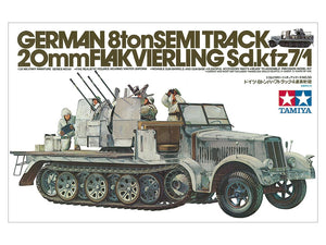 Tamiya 35050 Semi-chenillé allemand Sdkfz 7/1 (1/35) – image 2