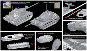 Dragon 7523 M103A2 Char lourd 1/72 – image 3