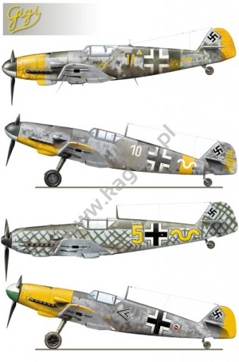 Kagero 97001 1-JG 52 - Aces of the Eastern Front (decals) EN – immagine 3