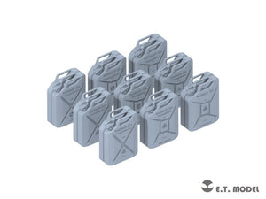 ET Model P72-001 WWII German 20L JERRY CANS SET (3D Print) 1/72 – image 2