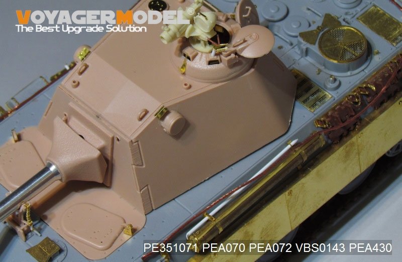 Voyager Model PE351071 WWII German Panther II Prototype Design Plan basic for Amusing Hobby 1/35 – zdjęcie 4