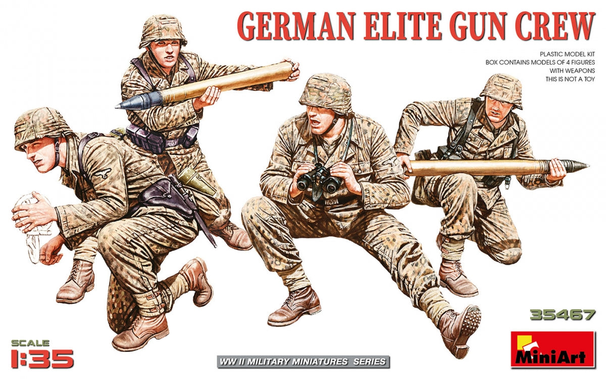 MiniArt 35467 ÉQUIPAGE D&amp;#39;ARTICLES D&amp;#39;ÉLITE ALLEMAND 1/35