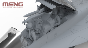Meng LS-019 Boeing EA-18G Growler Electronic Attack Aircraft Yellow Jackets 1/48 – imagen 10