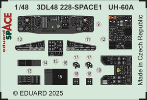 Eduard 3DL48228 UH-60A SPACE ICM 1/48 – imagen 4