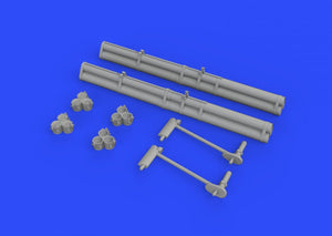 Eduard 648337 P-51D bazooka rocket launchers AIRFIX 1/48 – immagine 3