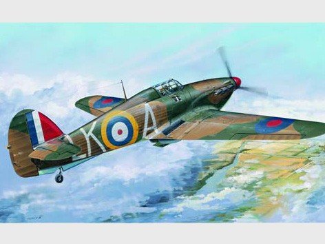 Trumpeter 02414 HURRICANE Mk.I (1/24) 