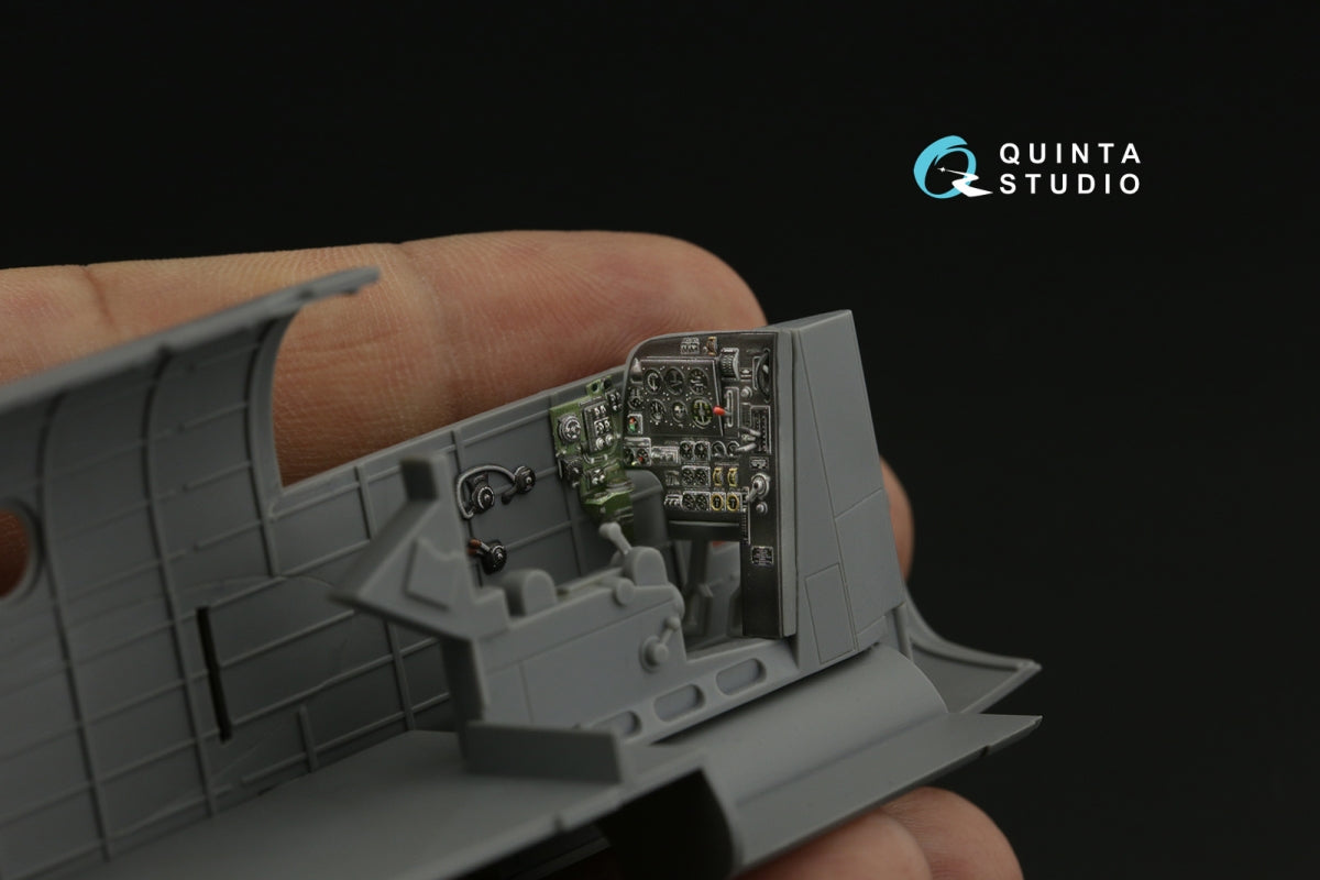 Quinta Studio QDS-48379 Bristol Beaufort Mk.I 3D-Printed &amp;amp; coloured Interior on decal paper (ICM) (Small version) 1/48 – immagine 6