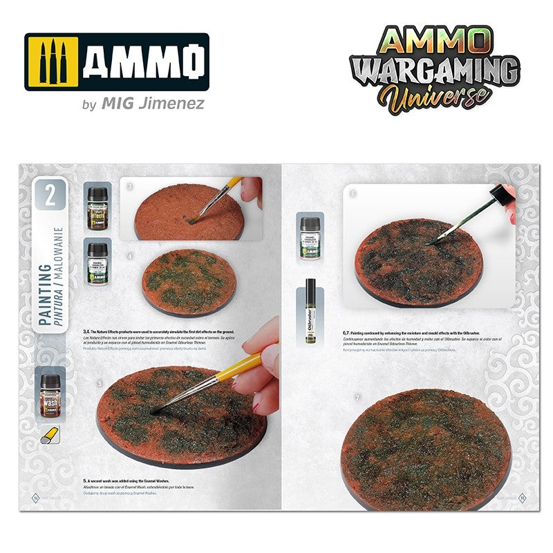 Ammo of Mig 6926 AMMO WARGAMING UNIVERSE Book 07 - Lush Jungles (English, Castellano, Polski) – imagen 6