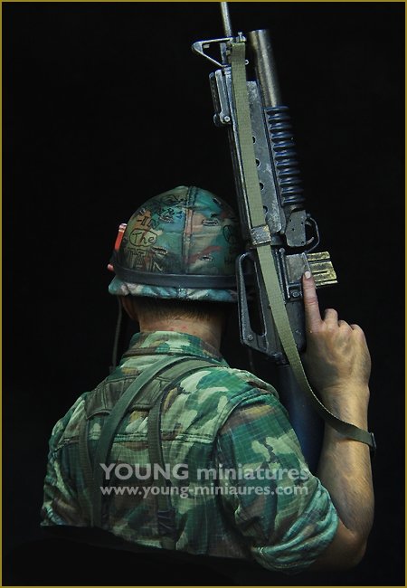 Young Miniatures YM1866 US 1st Cavalry Div Vietnam 1970 1/10 – imagen 5