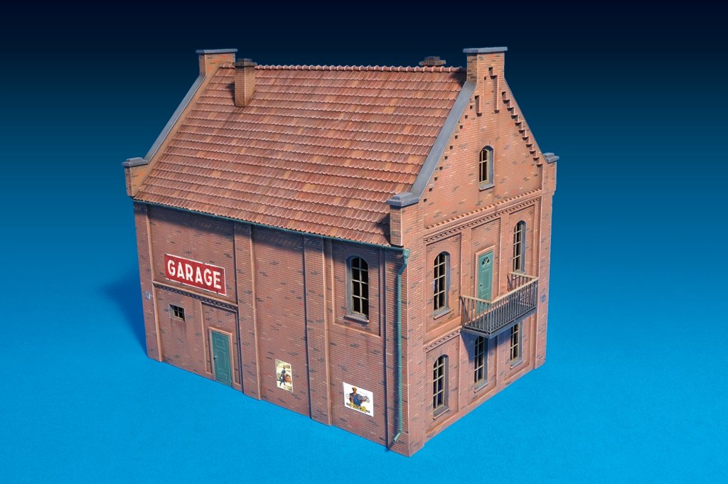 MiniArt 72031 BUILDING WITH GARAGE 1/72 – imagen 3