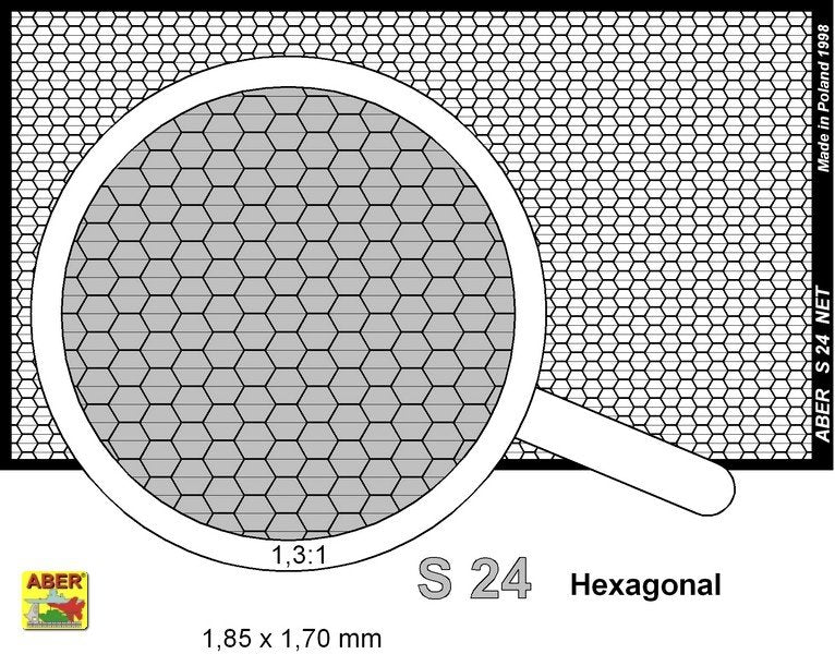 Aber S-24 Net with hexagonal mesh 1.85 x 1.7 mm – image 2