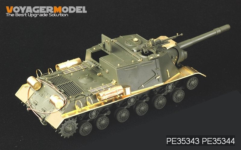 Voyager Model PE35343 WWII Russian JSU-152 Basic for TAMIYA 35303/DML 6803 1/35 – zdjęcie 4