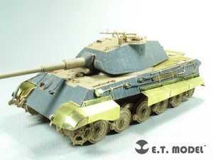 ET Model E35-273 WWII German KING TIGER (Tourelle Porsche) Base pour Meng 1/35