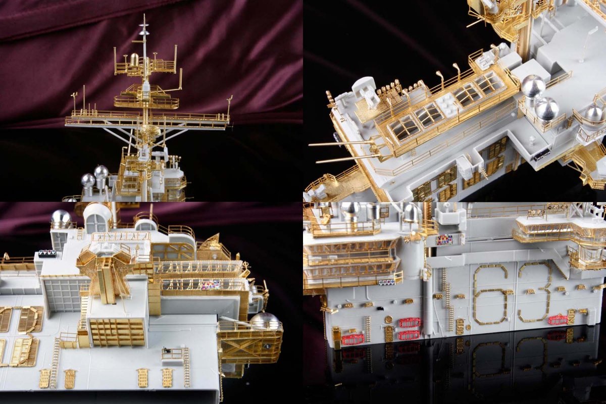 MK1 Design MS-35041 CV-63 Kitty Hawk Detail-UP 1/350 – imagen 4