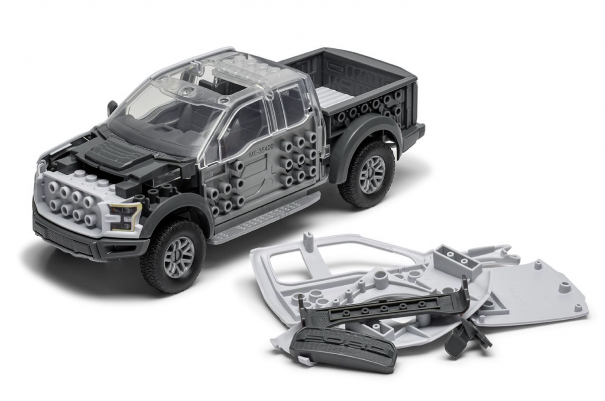 Airfix 6053 QUICKBUILD Ford F-150 Raptor - Grey – Bild 9