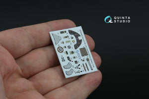 Quinta Studio QD48466 Macchi MC.200 Saetta (Early) 3D-Printed coloured Interior on decal paper (Italeri) 1/48 – imagen 7