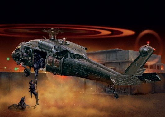 Italeri 1328 UH-60 Black Hawk Night Raid 1/72