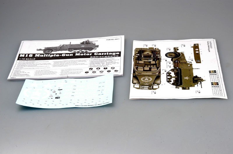 Trumpeter 00911 M16 Multiple-Gun Motor Carriage 1/16 – imagen 4