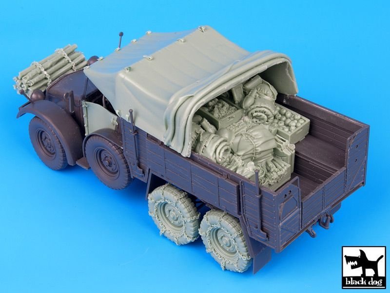 Black Dog T35074 Krupp Protze big accessories set 1/35 – imagen 5