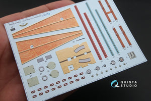 Quinta Studio QD32050 Fokker Dr.1 3D-Printed &amp;amp; coloured Interior on decal paper (for Meng kit) 1/32 – imagen 3