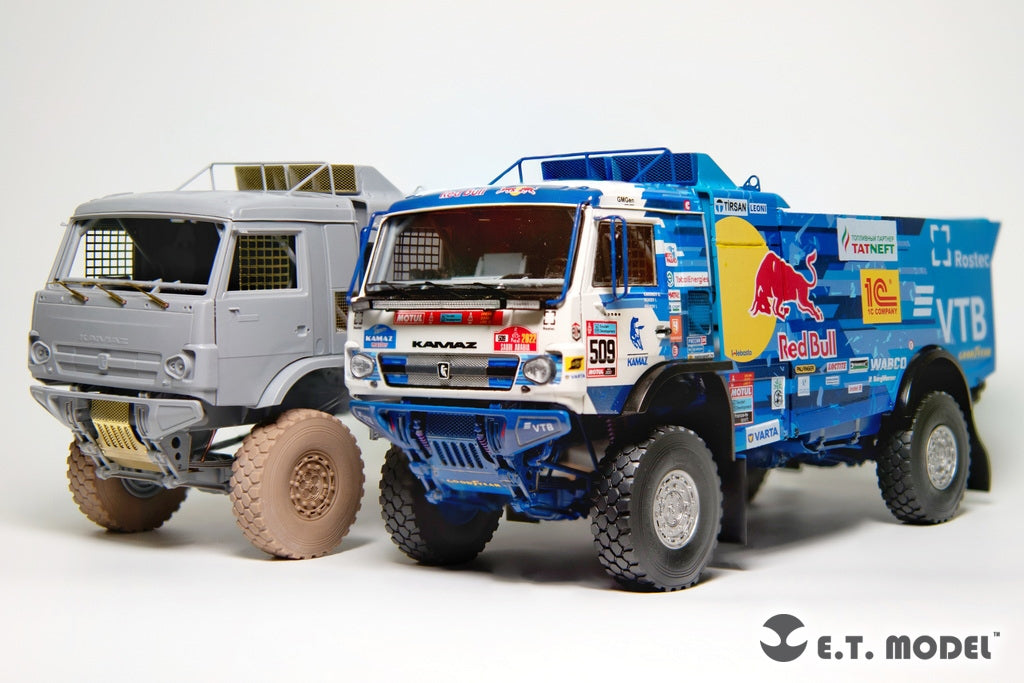 E.T. Model E35-318 KAMAZ-43509 “KAMAZ-MASTER” Truck For ZVEZDA 3657 1/35 – zdjęcie 7