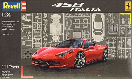 Revell 07141 Ferrari 458 Italia 1/24