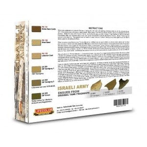 Lifecolor SPG01 Pigments and colours Israeli Army 6x22ml – imagen 2