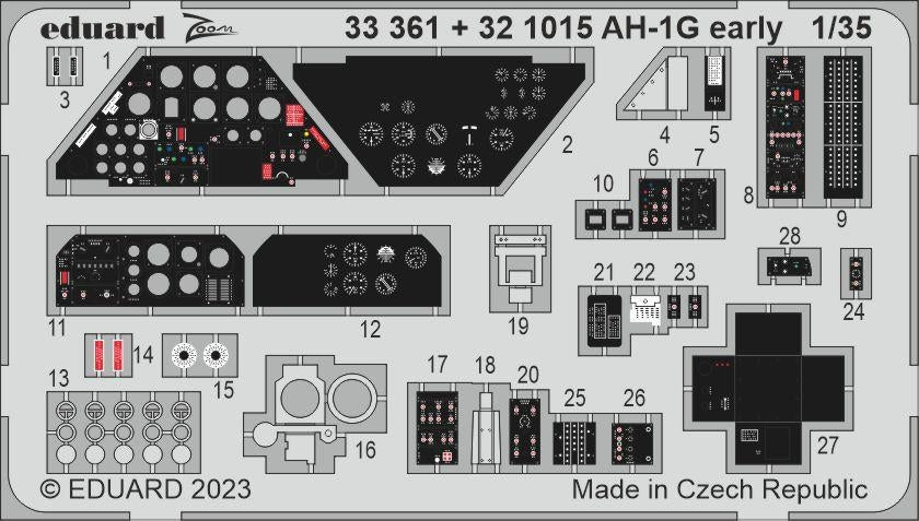Eduard 321015 AH-1G début 1/35