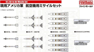 Fine Molds FP31 U.S. Air-to-Air Missile Set 1/72 – Bild 3