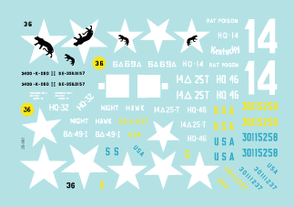 Star Decals 35-991 US M4 and M4A3 105 mm 1/35 – zdjęcie 2