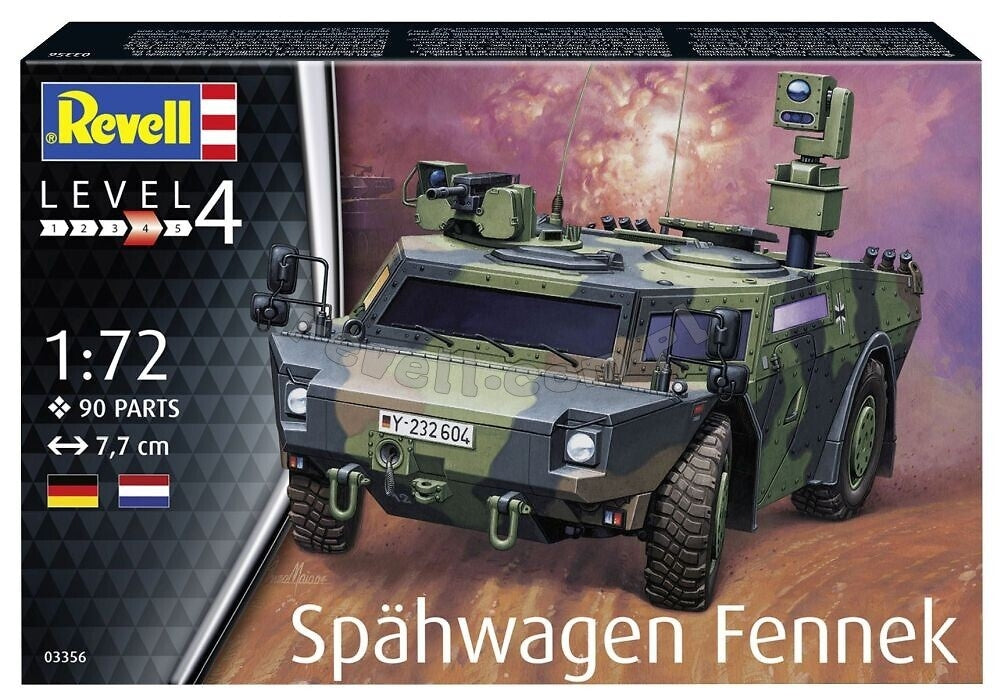 Revell 63356 Spahwagen Fennek Model Set 1/72 – imagen 2