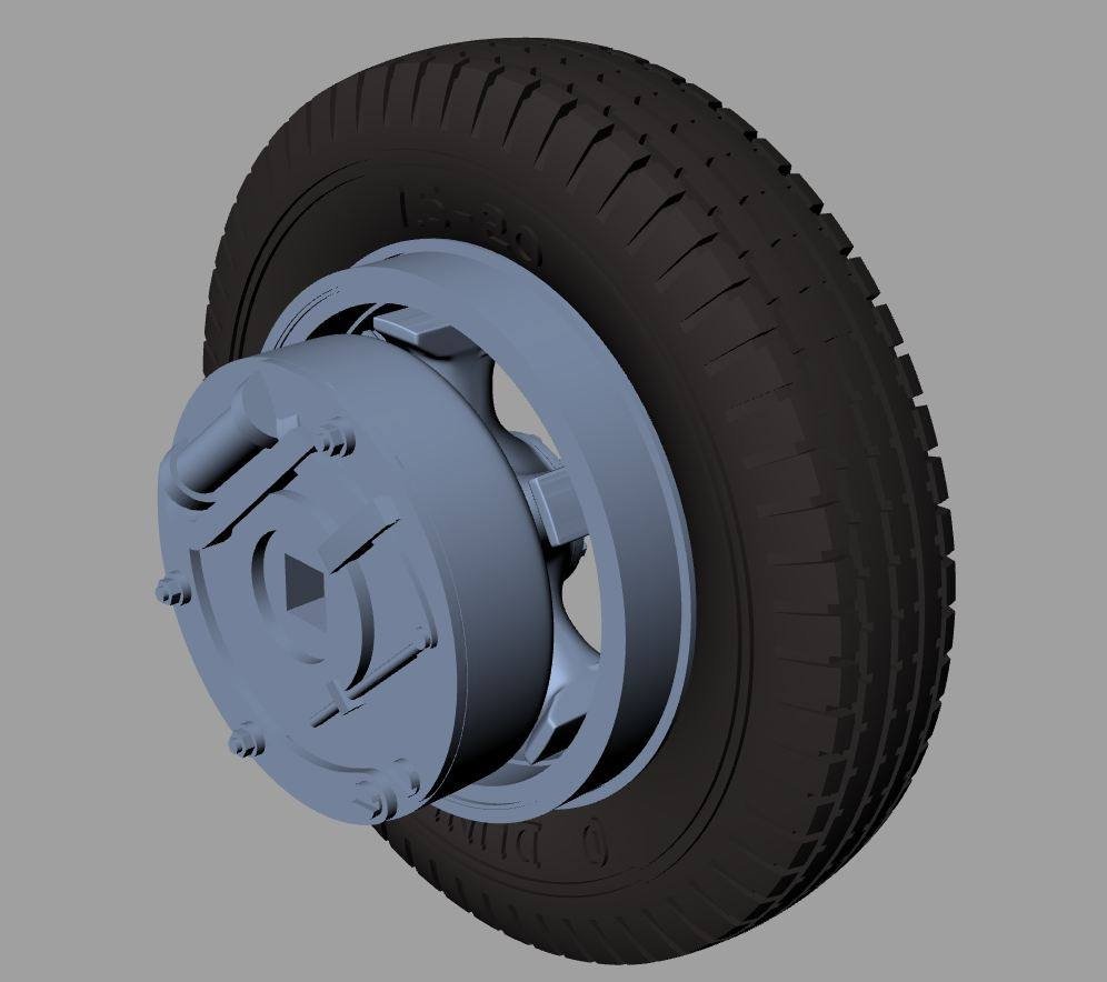 Panzer Art RE35-517 Renault AHN road wheels (Continental) 1/35 – imagen 4