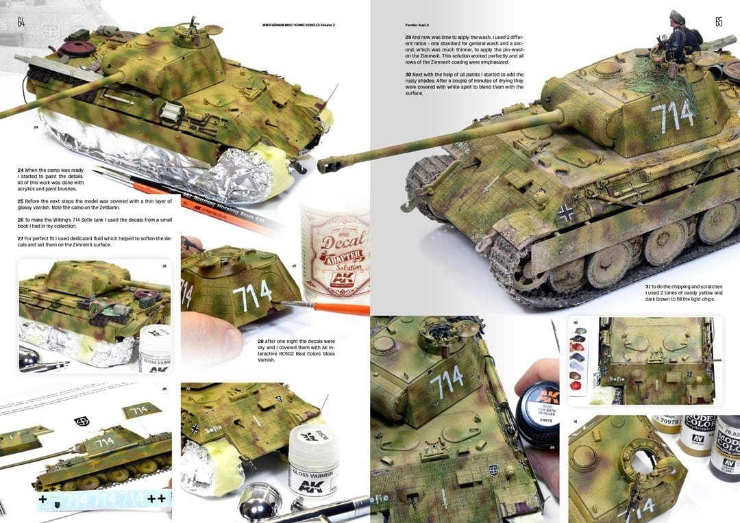 AK Interactive 516 WWII GERMAN MOST ICONIC SS VEHICLES. VOLUME 2 – image 6