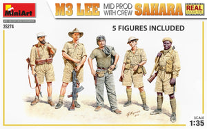MiniArt 35274 M3 LEE MID PROD. SAHARA w/CREW 1/35 – zdjęcie 5