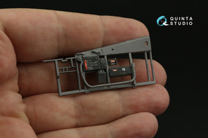 Quinta Studio QDS-32145 P-51D Mustang 3D-Printed &amp;amp; coloured Interior on decal paper (Zoukei-Mura SWS) (Small version) 1/32 – imagen 4