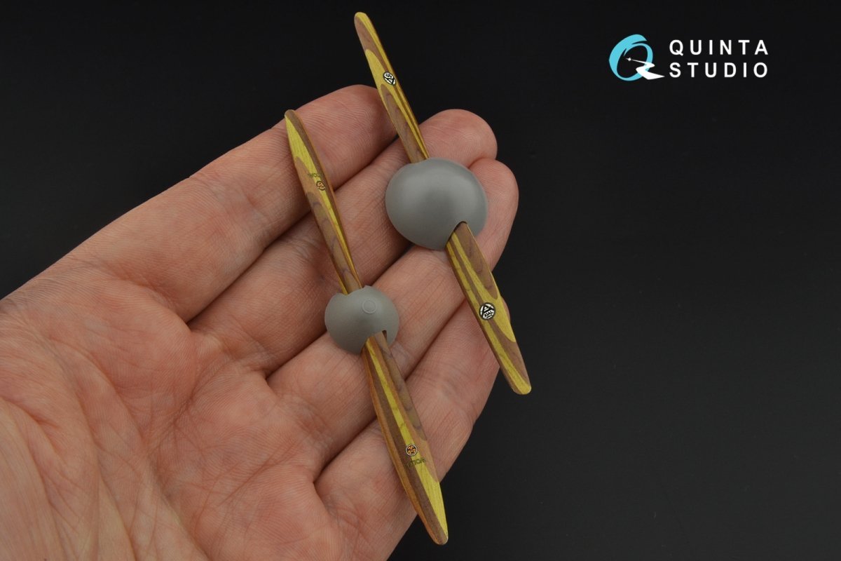 Quinta Studio QP32005 Wooden propellers Axial Wolff (Roden) 1/32 – imagen 2