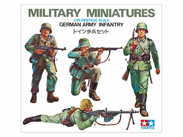 Tamiya 35002 German Army Infantry 1/35