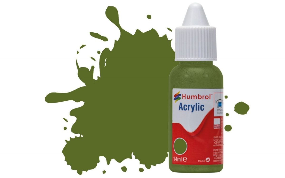 Humbrol DB0088 N° 88 Deck Green - Mat - 14 ml 