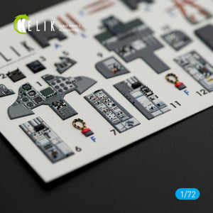 KELIK K72021 TORNADO F MK.3 &amp;quot;FIREBIRD&amp;quot; INTERIOR 3D DECALS FOR HASEGAWA 1/72 – image 3