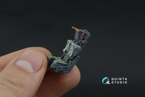 Quinta Studio QR+48091 GRU-7A early, 2 ejection seats for F-14 A (Tamiya, Hobby Boss) 1/48 – immagine 6