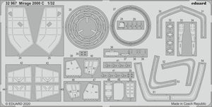 Eduard 32967 Mirage 2000 C for KITTY HAWK 1/32 – imagen 2